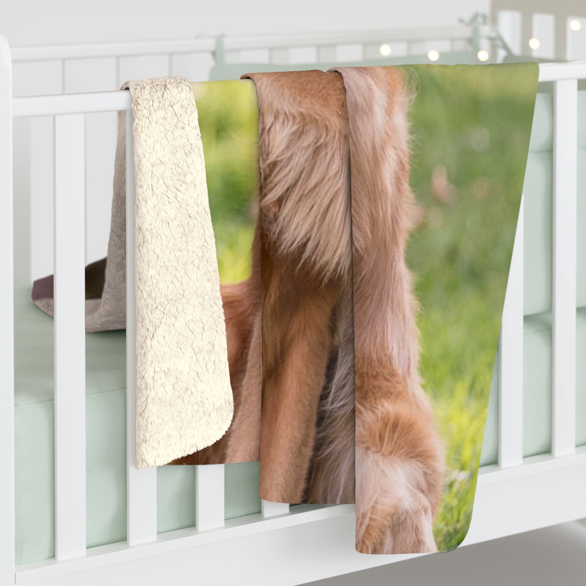 Custom Pet Photo Sherpa Blanket